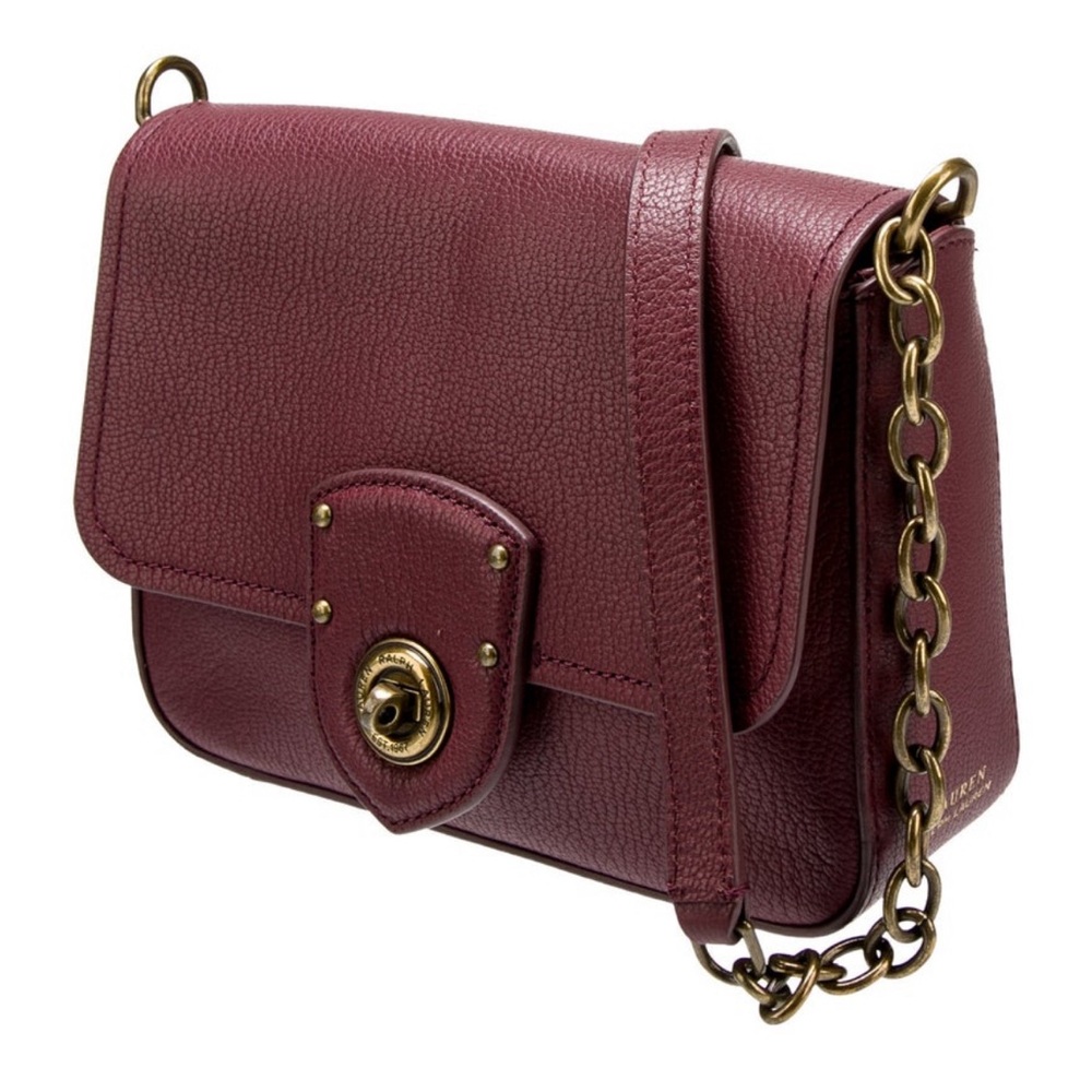 Lauren Burgundy Shoulder/Crossbody Bag